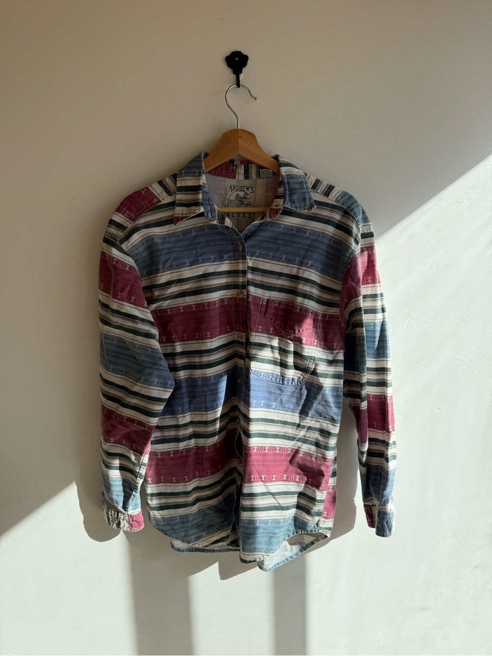 Vintage Andrew’s Blues collared shirt - 100% cotton